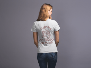 Nome do produto Pudim Gostoso Demais | Claro | Baby Look Classic