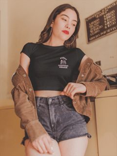 Cropped | Pudim Gosto Demais | Preta