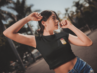 Nome do produto Cropped | Narciso Potinho| 