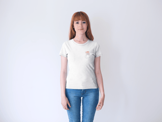 Nome do produto Narcisinho | Branca | Baby Look Classic