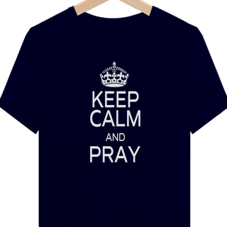 Camiseta “Keep Calm and Pray”