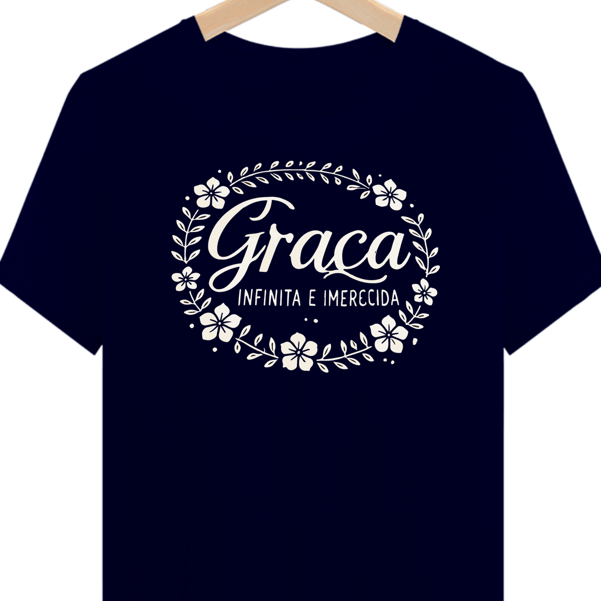 Nome do produto: Camiseta “Graça”