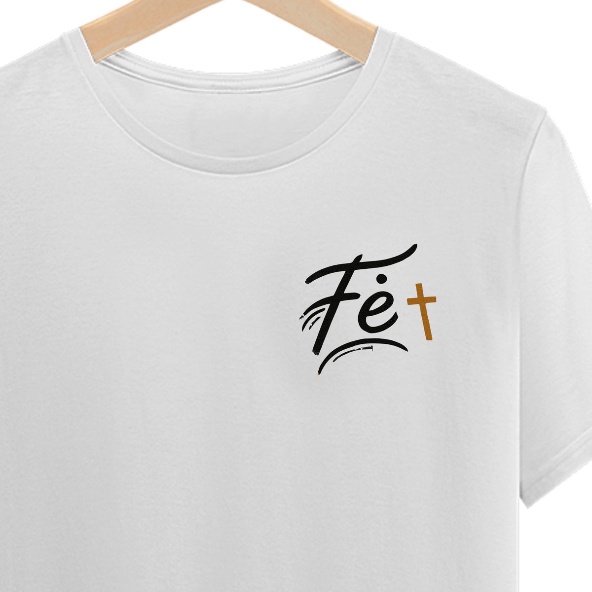 Nome do produto: Camiseta “Fé”