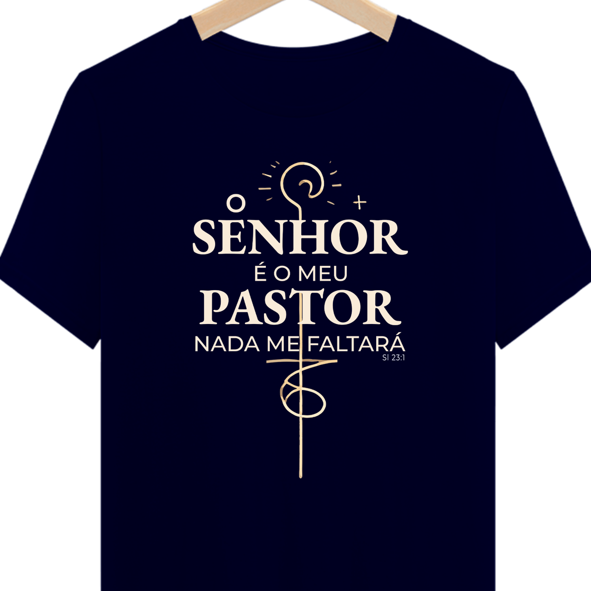 Nome do produto: Camiseta “O Senhor é meu pastor” 
