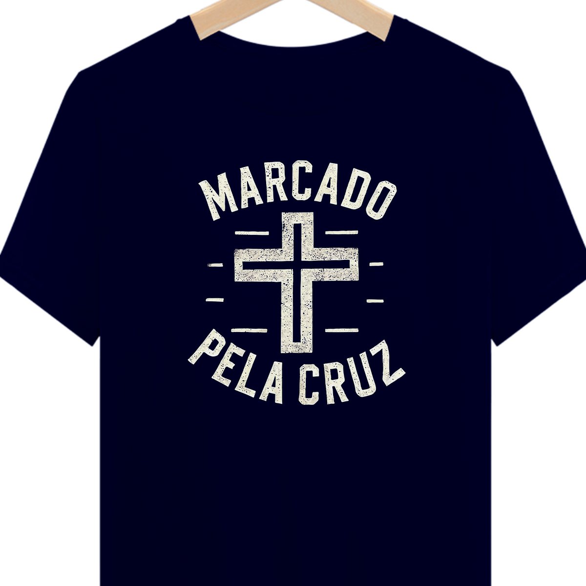 Nome do produto: Camiseta “Marcado pela Cruz”