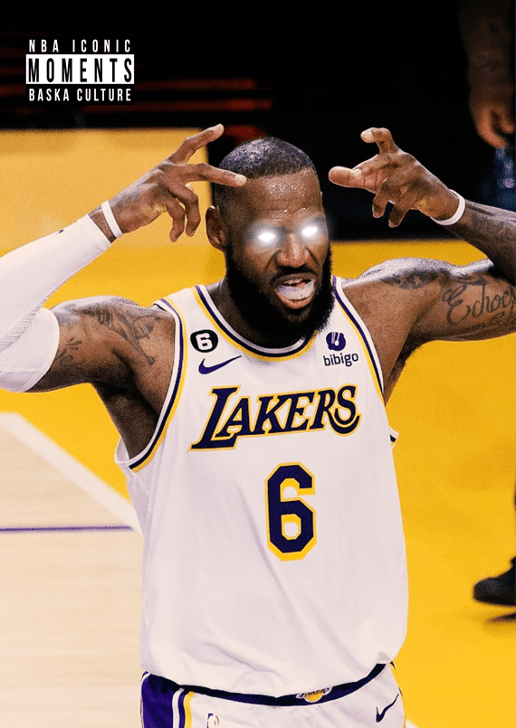 LEBRON JAMES CELEBRATION