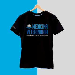 Nome do produto Camiseta Preta Medicina Veterinária UniArnaldo