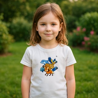 Camiseta infantil - Fauna