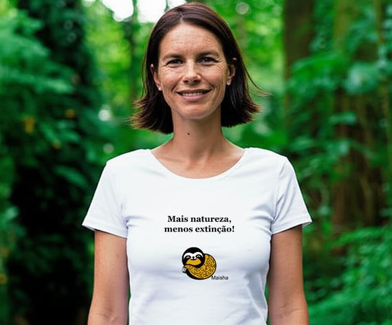 Camiseta - Mais natureza menos extinção
