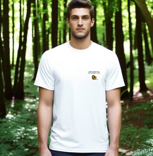 Camiseta - Bicho preguiça sim, bicho poluidor nunca