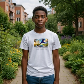 Nome do produto Camiseta Infantil - Arara-azul