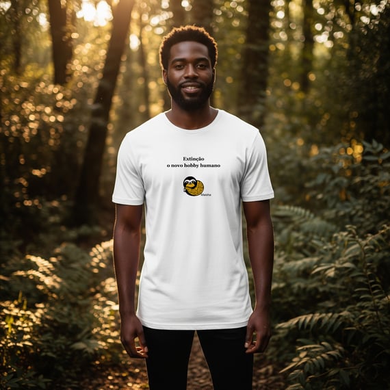 Camiseta - Extinção, o novo hobby humano