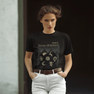 Nome do produto Camiseta Game of Thrones 7 Casas