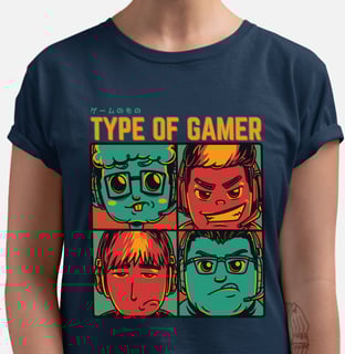 Nome do produto Camiseta - Type of Gamer