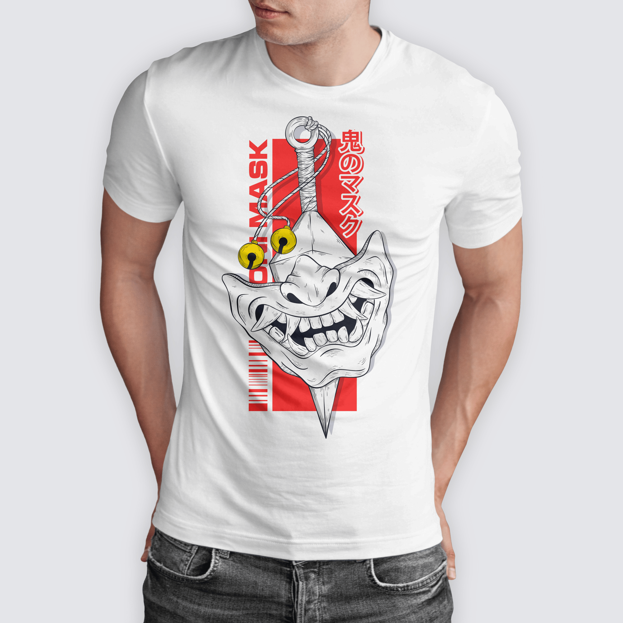 Camiseta - Oni Mask