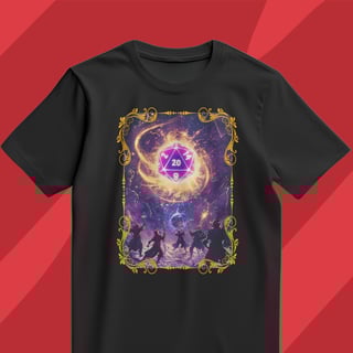 Nome do produto Camiseta - Roll for Adventure