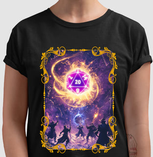 Nome do produto Camiseta - Roll for Adventure