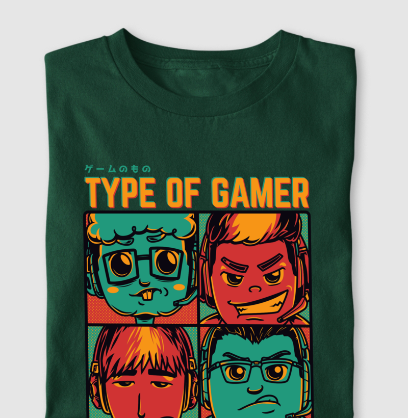 Camiseta - Type of Gamer