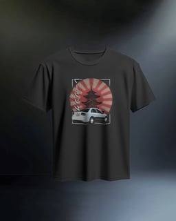 Camiseta Civic JDM (preta)
