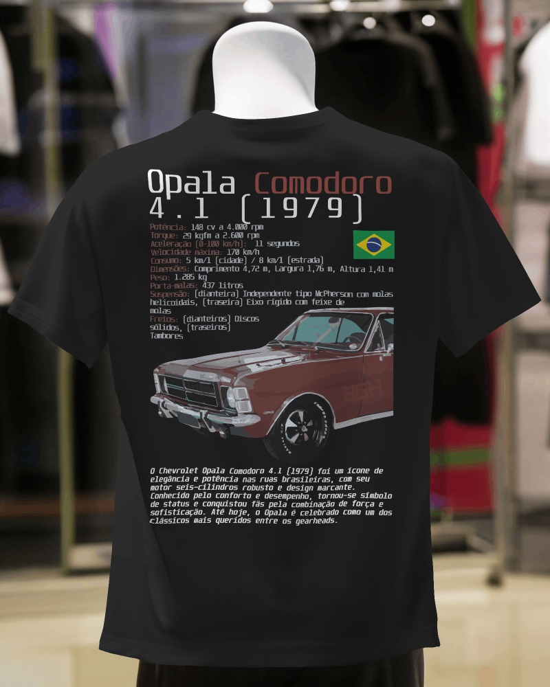 Camiseta Opala Comodoro