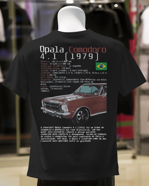 Camiseta Opala Comodoro