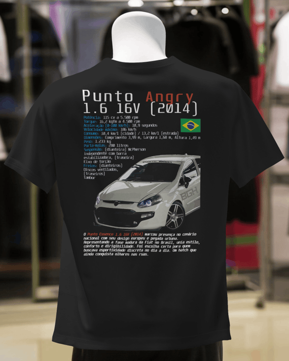 Camiseta Punto Angry 1.6