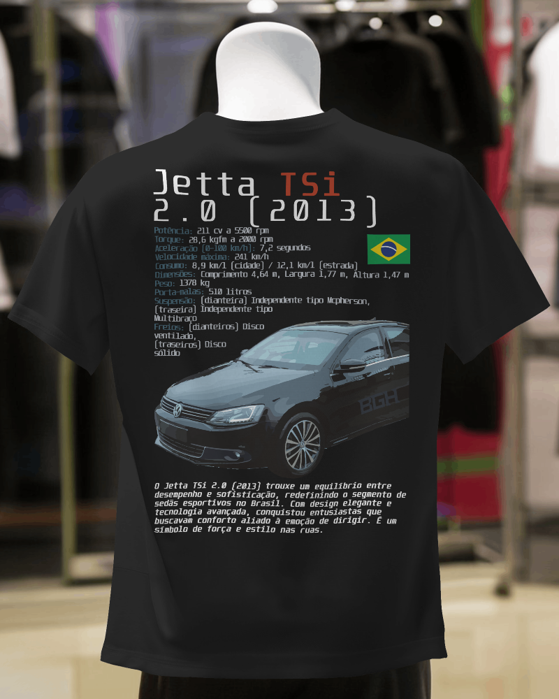 Nome do produto: Camiseta Jetta Tsi