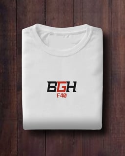 Nome do produto Camiseta Ferrari F40 (branco)