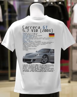 Camisa Carrera GT (branco)