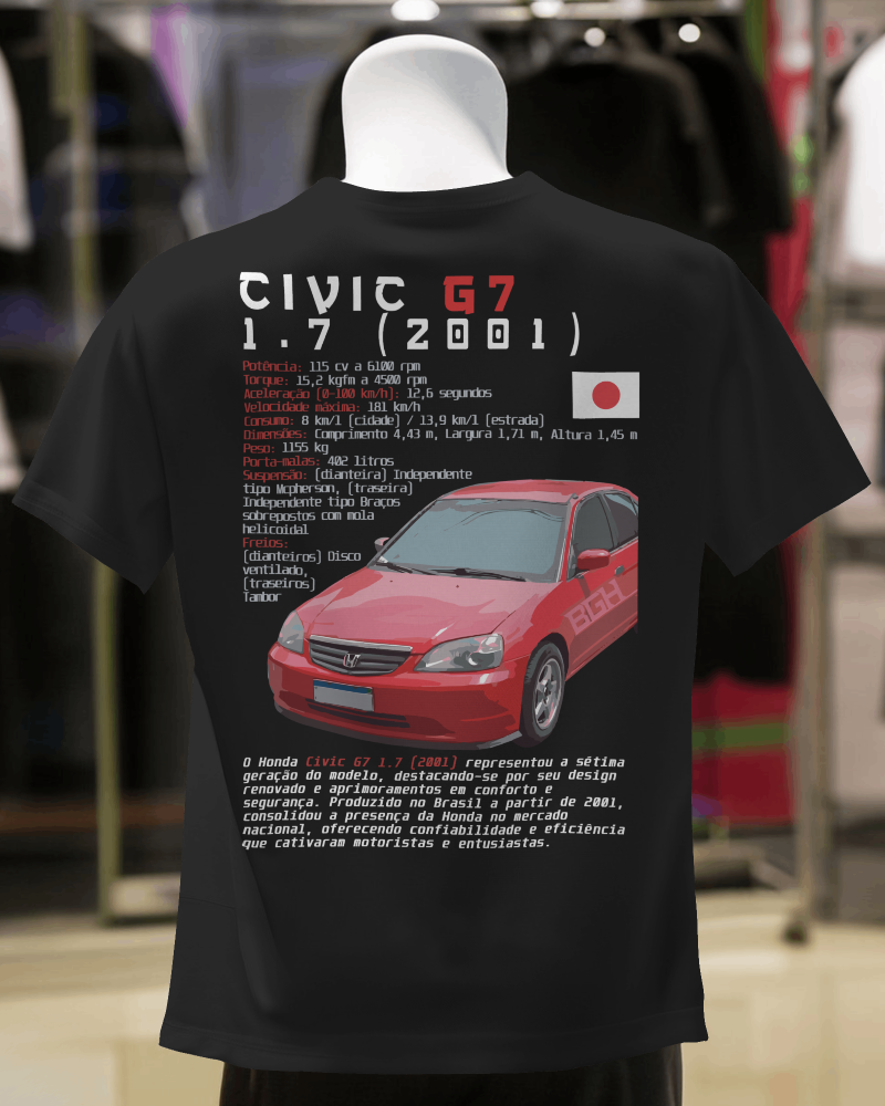 Camiseta Civic G7