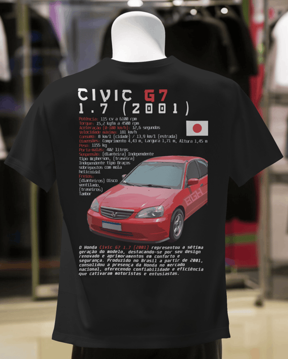 Camiseta Civic G7