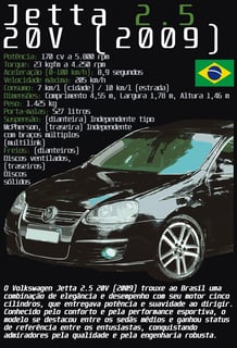 Nome do produto Camiseta Jetta 2.5