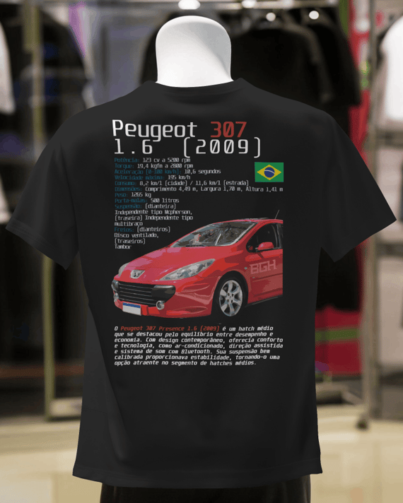 Camiseta Peugeot 307