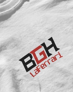 Nome do produto Camiseta LaFerrari (branco)