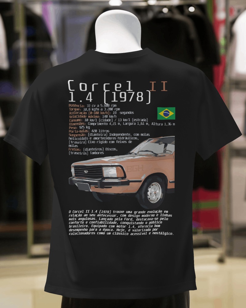 Camiseta Corcel II