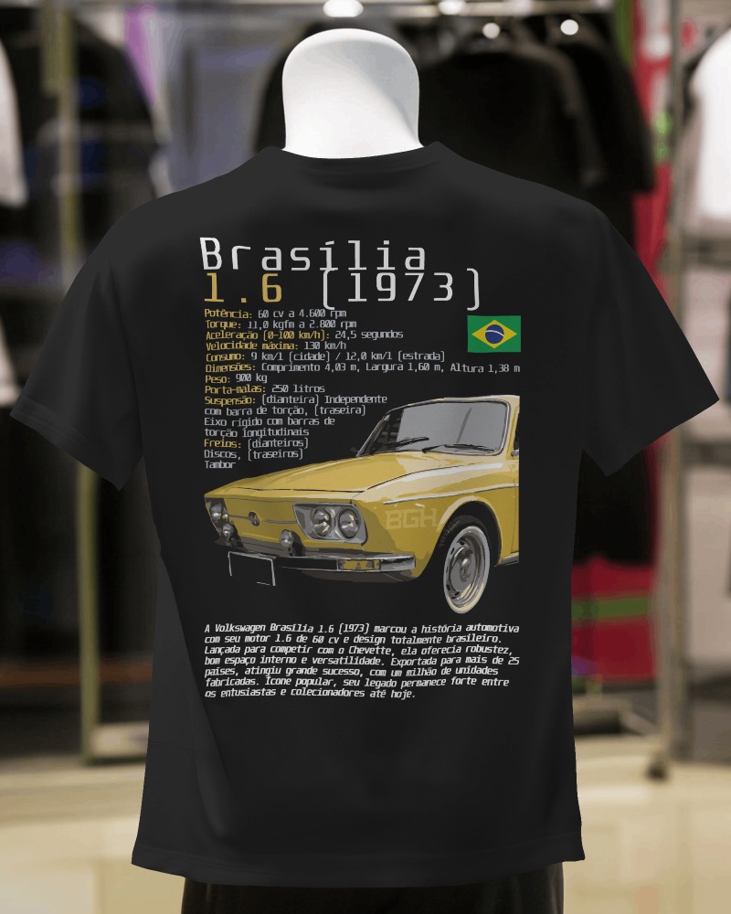 Camiseta Brasília 1.6