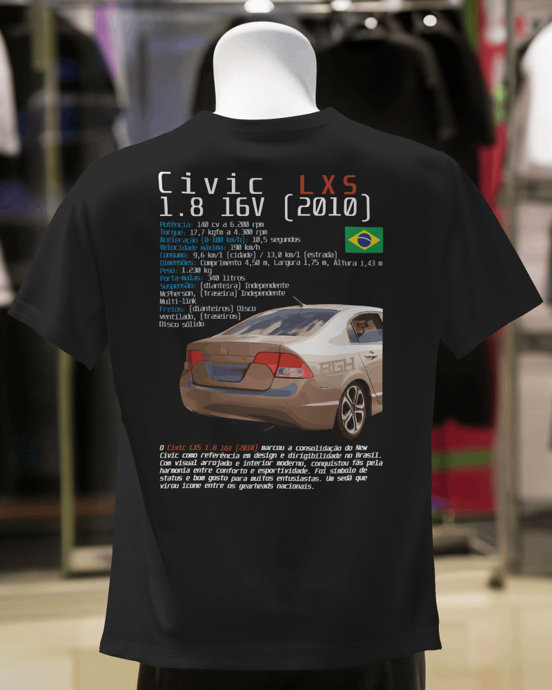 Camiseta LXS 1.8 16V