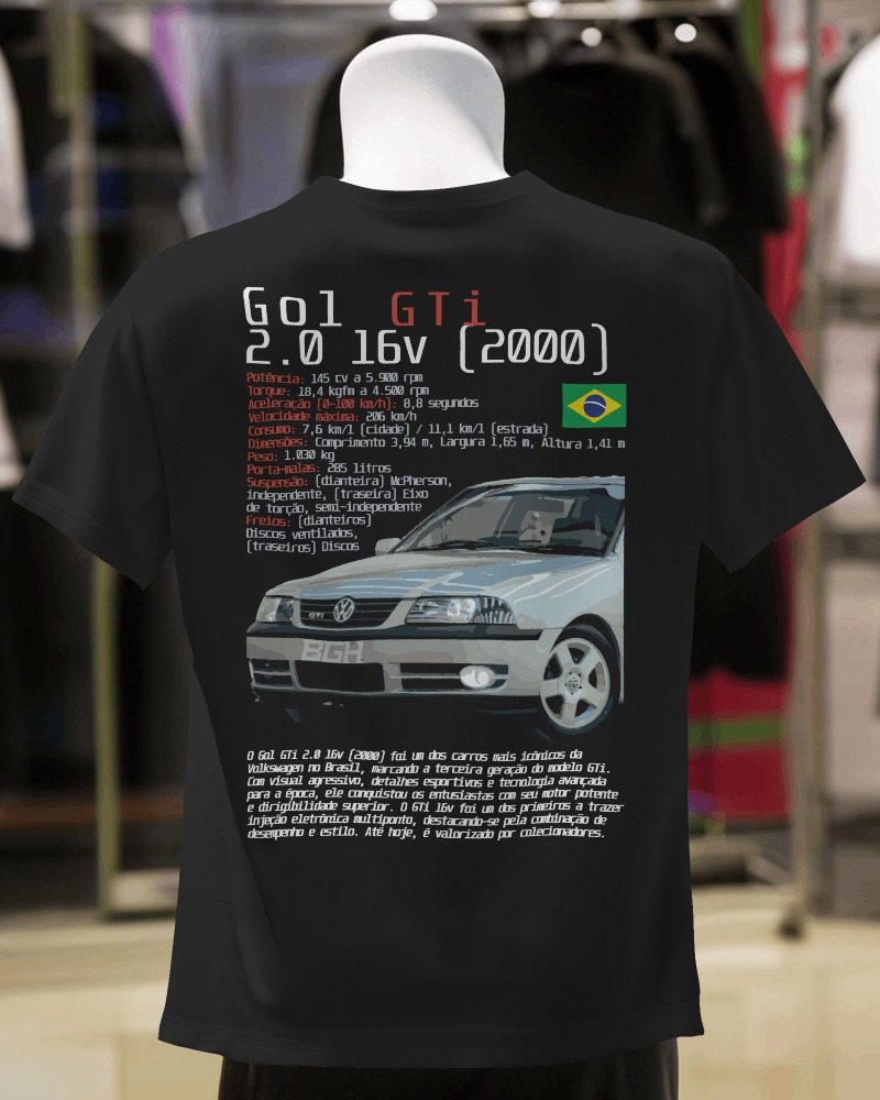 Camiseta Gol GTi