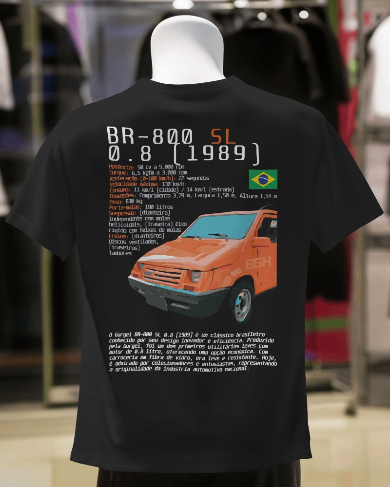Camiseta BR-800 SL