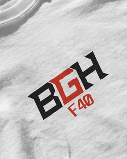 Nome do produto Camiseta Ferrari F40 (branco)