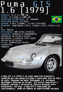 Nome do produto Camiseta Puma GTS