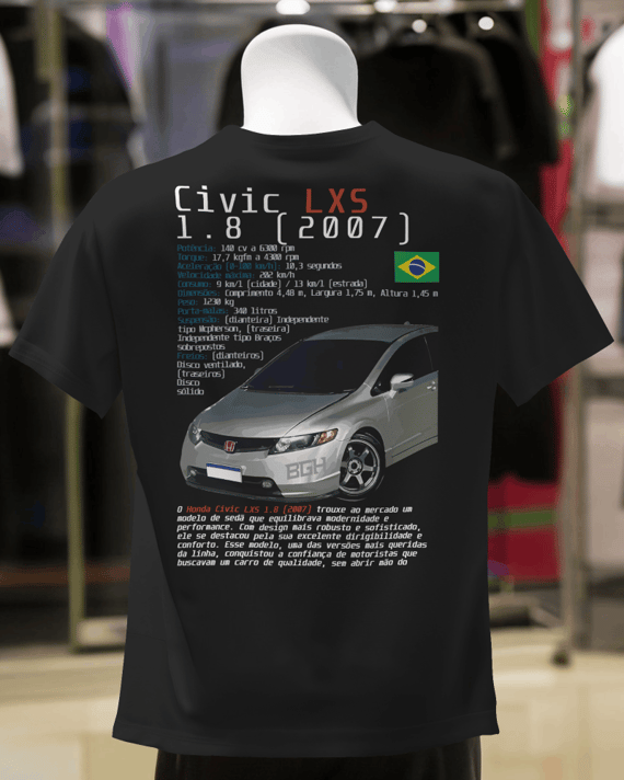 Camiseta Civic LXS 1.8