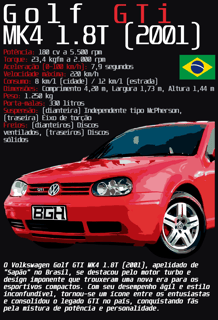 Nome do produto Camiseta Golf GTI