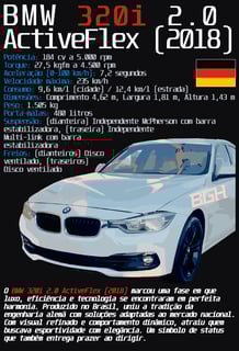 Nome do produto Camiseta BMW 320i 2.0