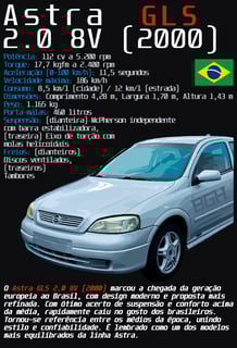 Nome do produto Camiseta Astra GLS 2.0