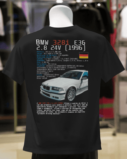 Camiseta BMW 328i 2.8 E36