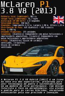 Nome do produto Camiseta McLaren P1
