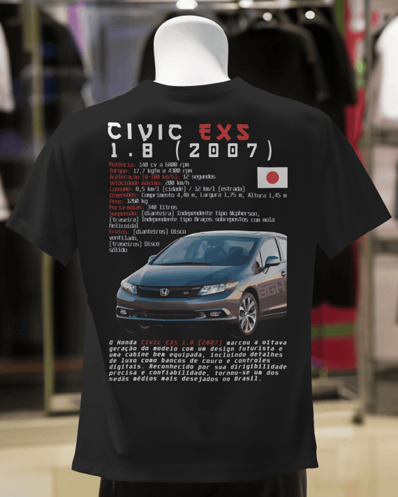 Camiseta Civic EXS