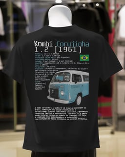Camiseta Kombi Corujinha