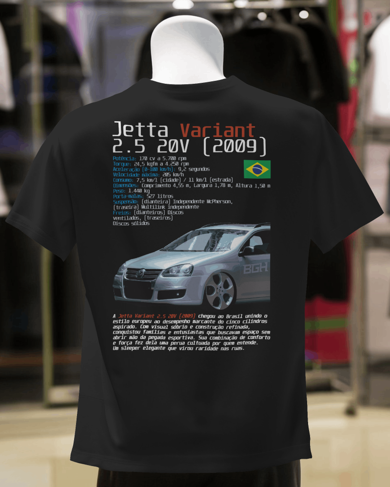 Camiseta Jetta Variant 2.5 20V